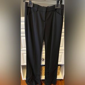 Theory black trouser pants, size 2,